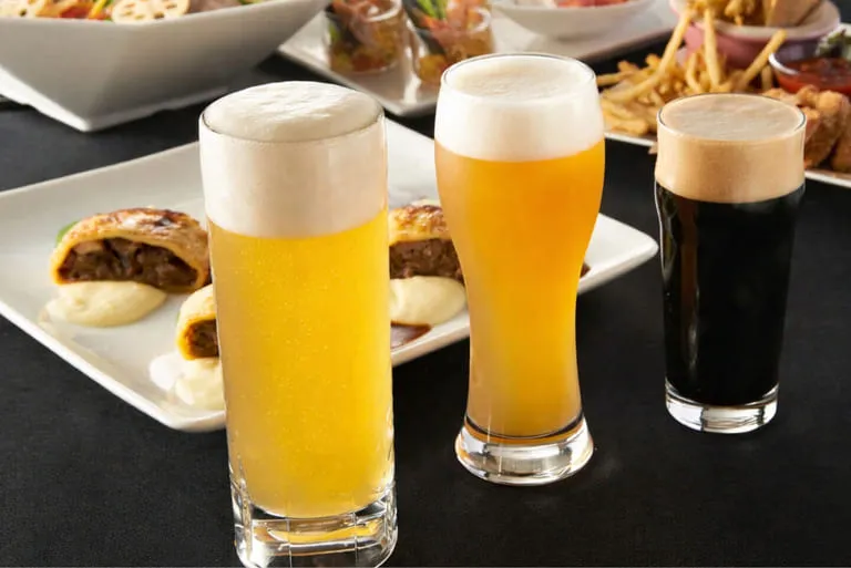 生ビール3種飲み放題(エクストラコールド・マルエフ黒生・ペロー二)